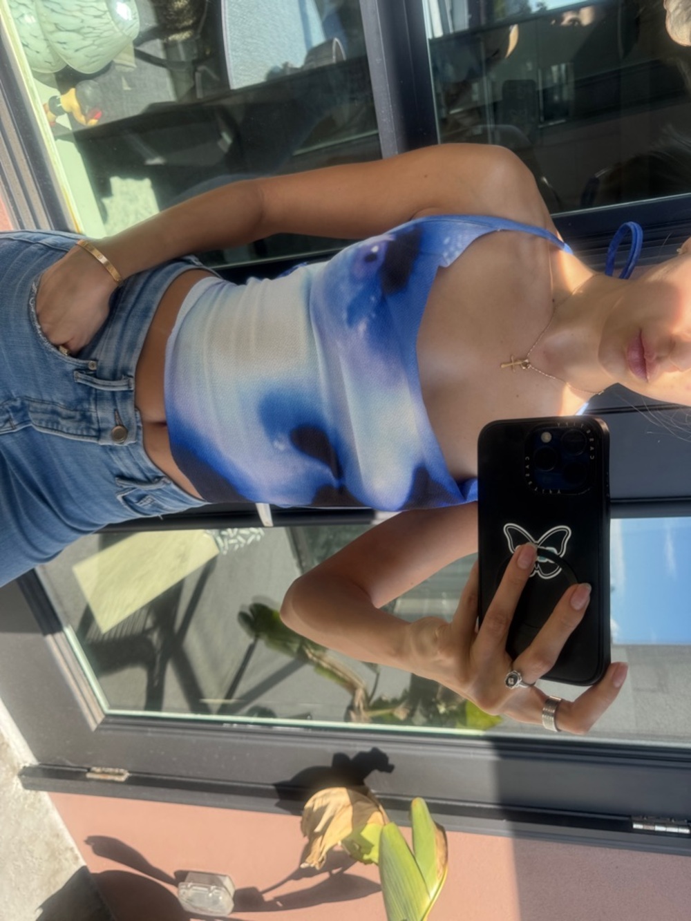 1X BLUE WOMENS TANK - Picture 2 of 5